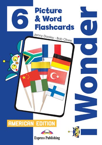 6 PICTURE & WORD FLASHCARDS I WONDER AMERICAN EDITION 