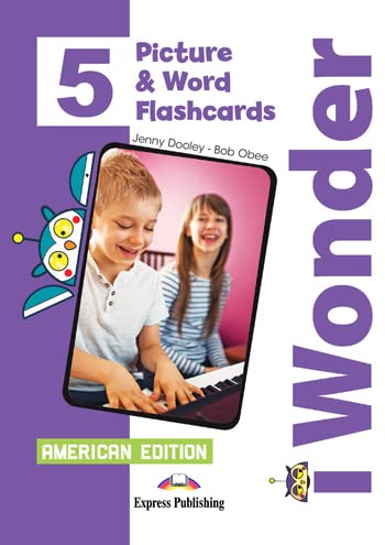 5 PICTURE & WORD FLASHCARDS I WONDER AMERICAN EDITION