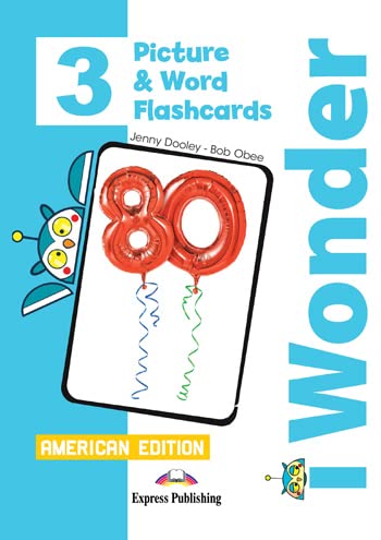 3 PICTURE & WORD FLASHCARDS I WONDER AMERICAN EDITION