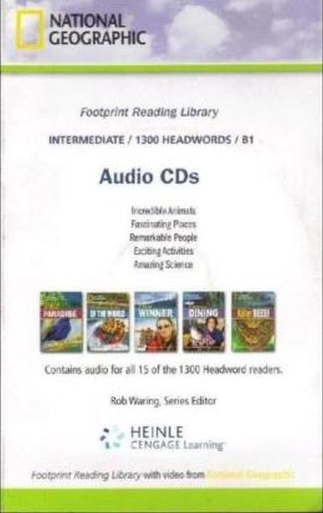 Footprint Reading Library (Intermediate) 1300 Headwords/B1 Audio CDs