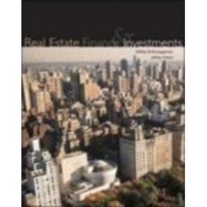 Real Estate Finance and Investments