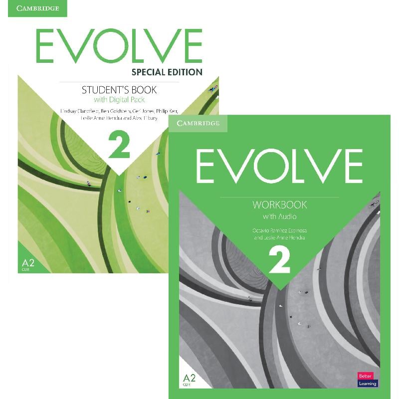 Evolve (2) Student's Book with Digital Pack and Workbook, Special Edition