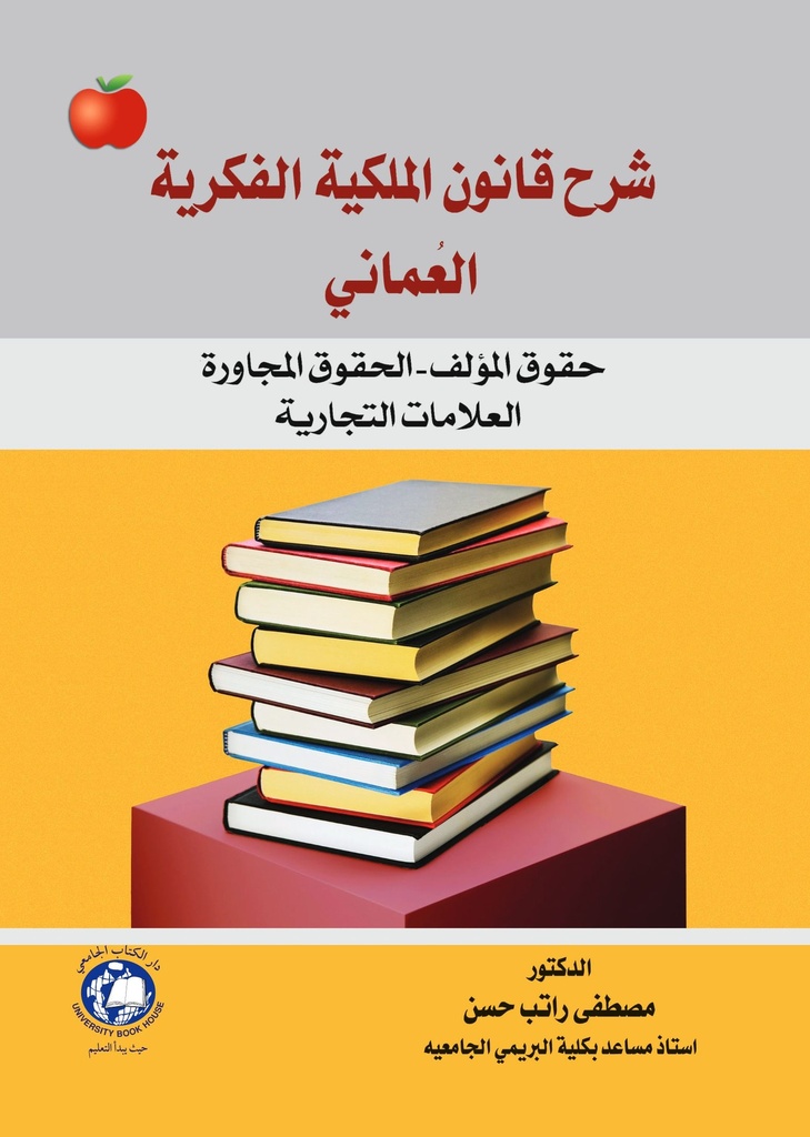 شرح قانون الملكية الفكرية العماني حقوق المؤلف-الحقوق المجاورة العلامات