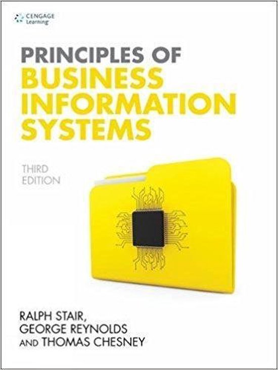 Principiles of Business Information Systems