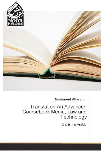 Translation an Advanced Coursebook Media, Law and Technology