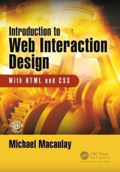 Introduction Web Interaction Design with HTML and CSS