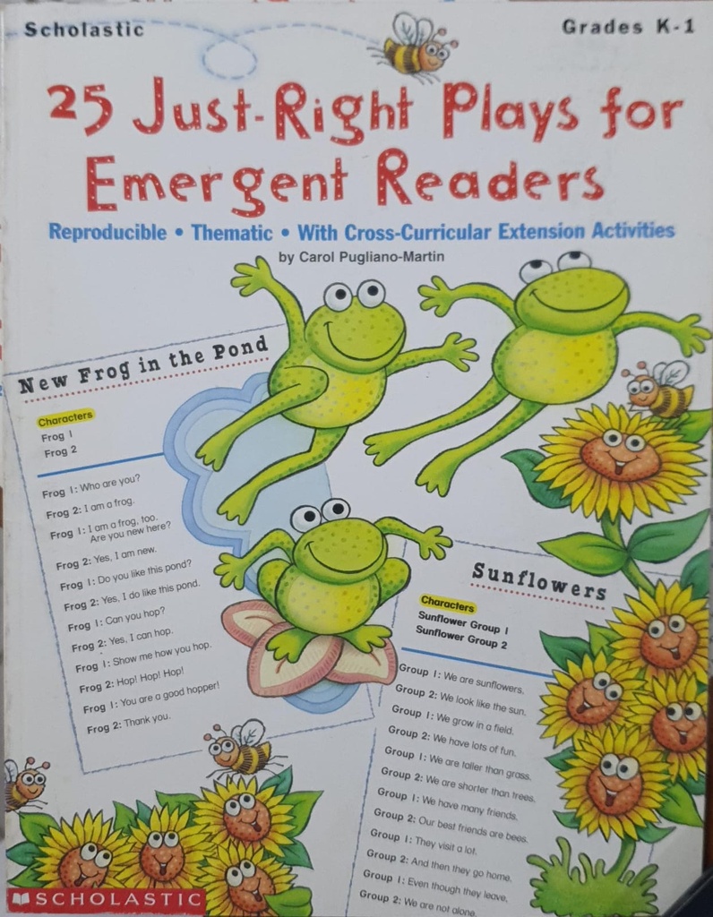 25 Just-Right Plays for Emergent Readers Grades K-1