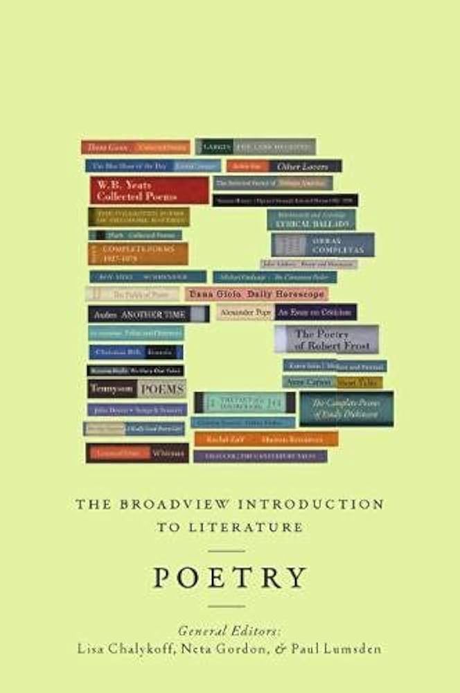Poetry: The Broadview Introduction to Literature