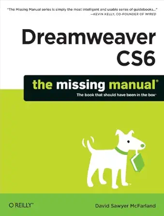 Dreamweaver CS6 The Missing Manual