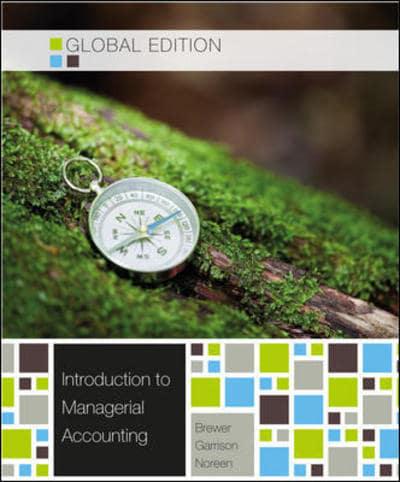 Introduction Managerial Accounting