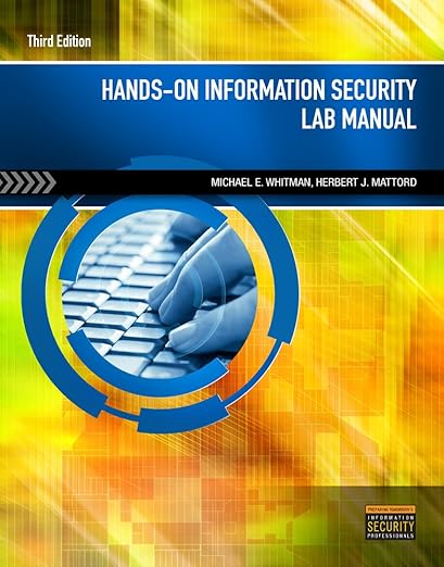 Hands-on Information Security Lab Manual
