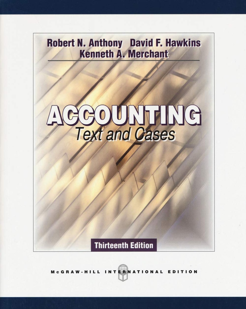 Accounting Text and Cases
