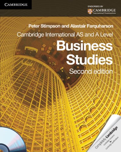 Cambridge International AS and A'Level Business Studies 2 EDITION