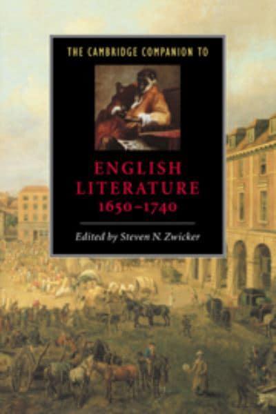 English Literature 1650-1740