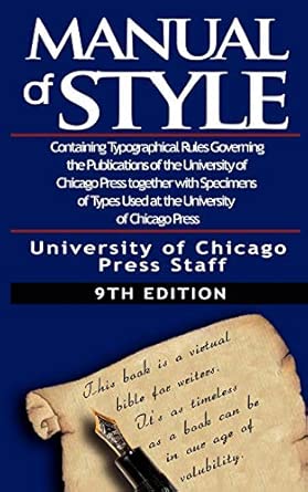 Manual of Style