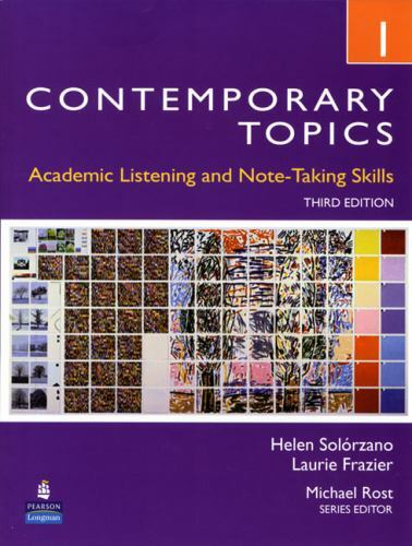 Contemporary Topics (1) Academic Listening and Notes-Taking Skills