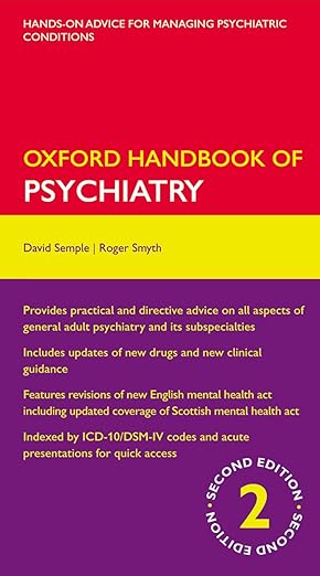 Oxford Handbook of Psychiatry 2 SECOND EDITION 