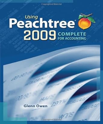 Using Peachtree 2009