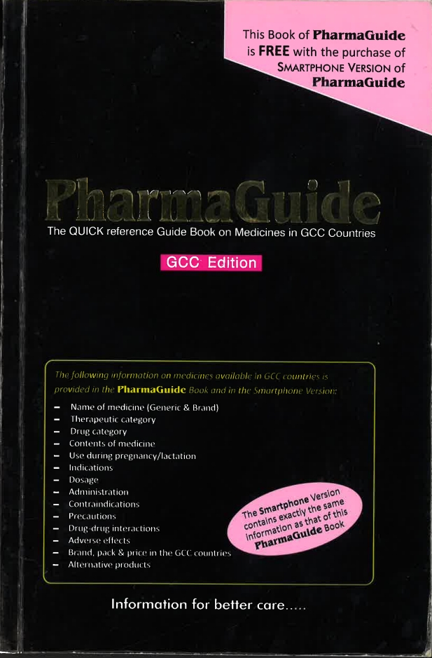 Pharma Guide The Quick Reference Guide Book on Medical in GCC Countries