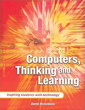Computer Thinking and Learning
