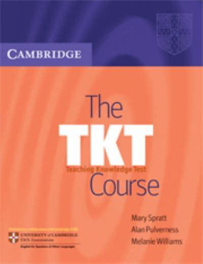The TKT (Teaching Knowledge Test) Course