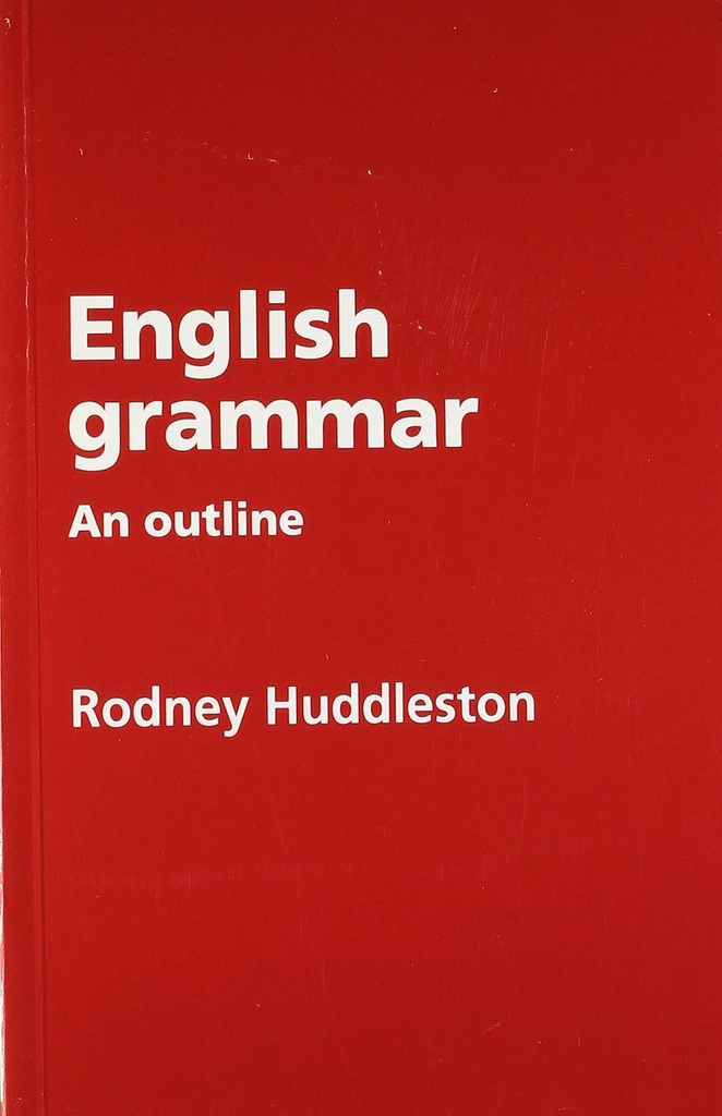 English Grammar An Outline