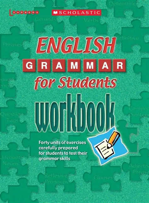 English Grammar for Students - Workbook