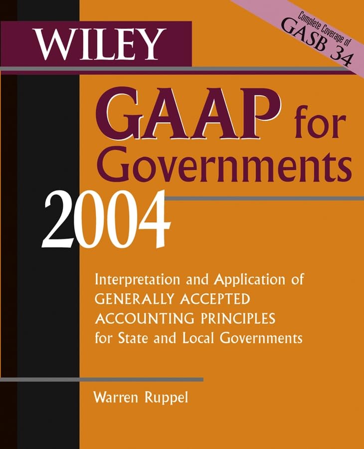 GAAP for Governments 2004