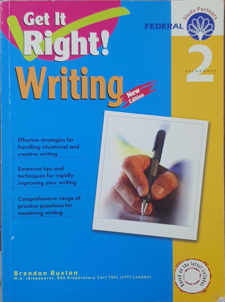 Get It Right! Secondary (2) Writing