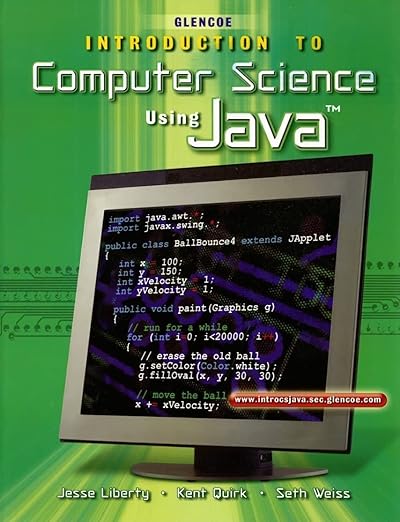 Introduction to Computer Science Using Java