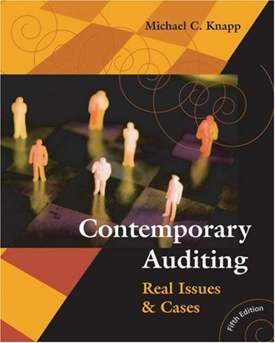 Contemporary Auditing Real Issues and Cases