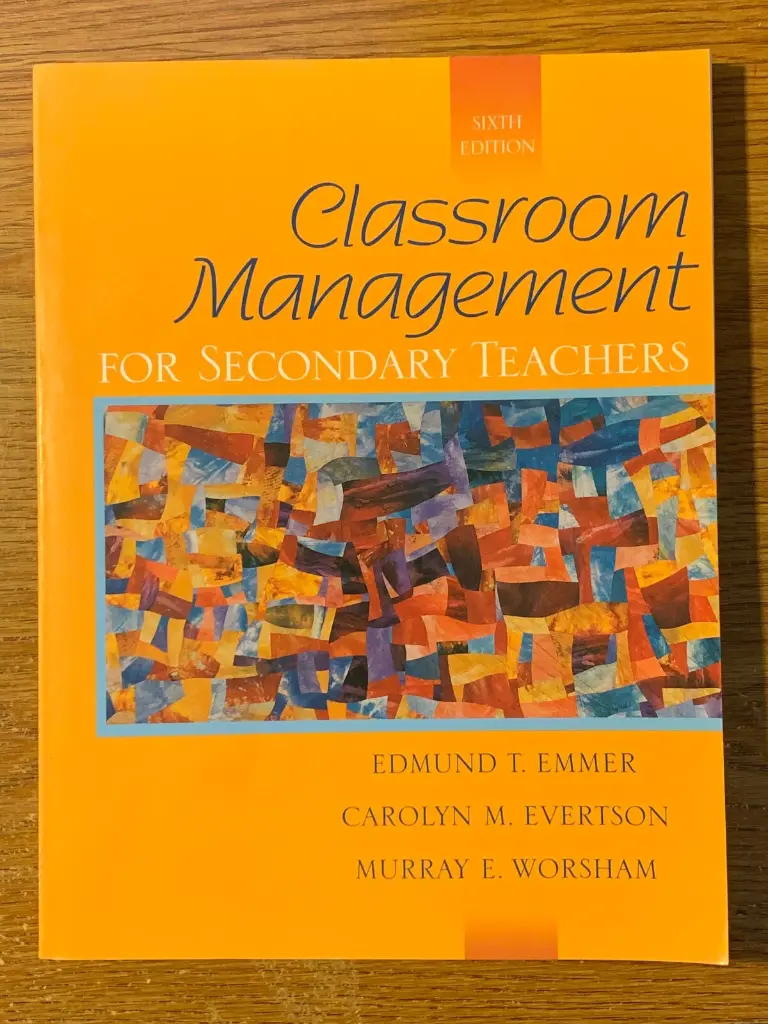 Classroom Management for Secondary Teachers