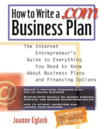 How to Write a .com Business Plan