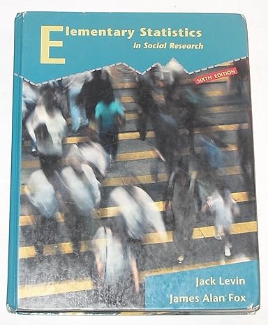 Elementary Statistics in Social Research