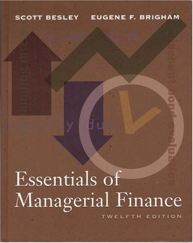 Essentials of Managerial Finance