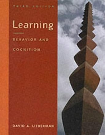 Learning Behavior and Cognition