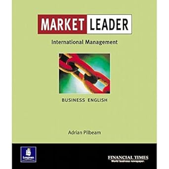 Market Leader International Management Business Leader