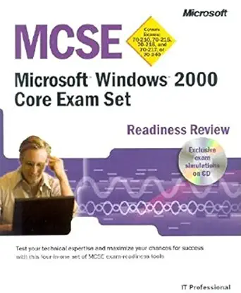 MCSE Microsoft Windows 2000 Core Exam Set (4 Volumes)