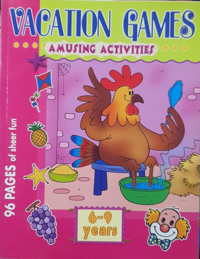 Vacation Games Amusing Activities 6-9 Years