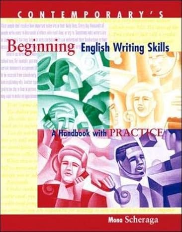 Contemporary's Beginning English Writing Skills