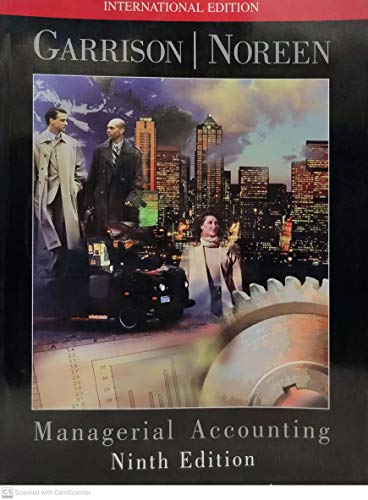 Managerial Accounting