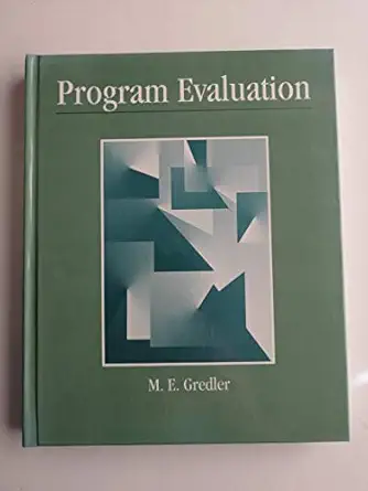 Program Evaluation
