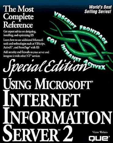 Special Edition Using Microsoft IIS 2 Internet Information Server 2