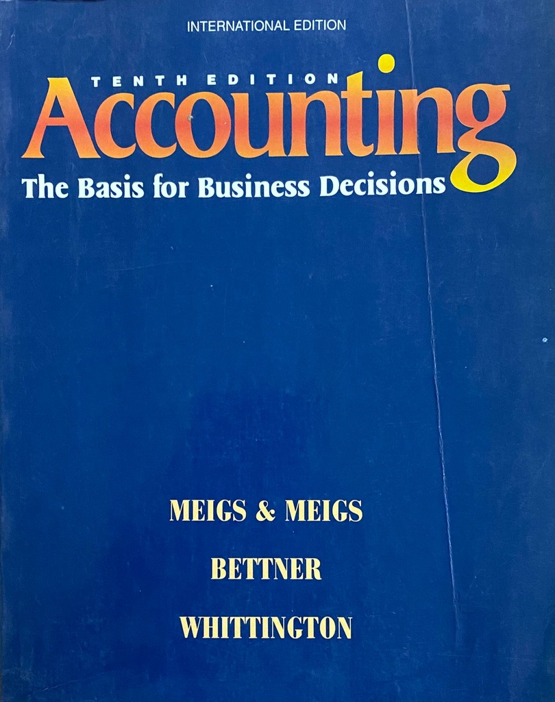 Accounting The Basic for Business Decisions