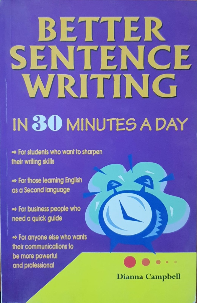 Better Sentence Writing in 30 Minutes a Day