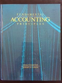 Fundamentals Accounting Principles