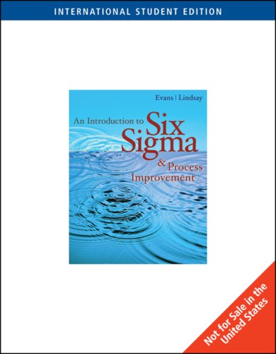 An Itroduction to Six Sigma and Process Improvement