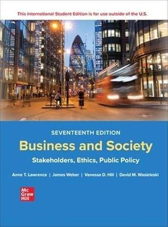 [PRINT] Business and Society: Stakeholders, Ethics, Public Policy  
