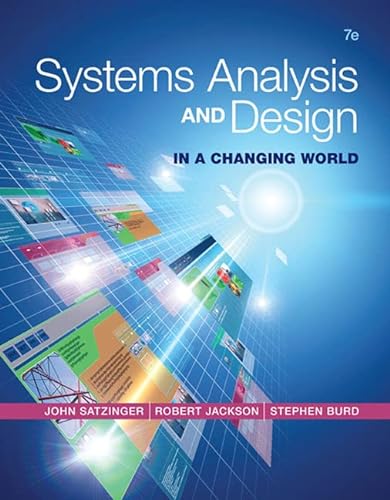 [PRINT] Systems Analysis and Design in a Changing World