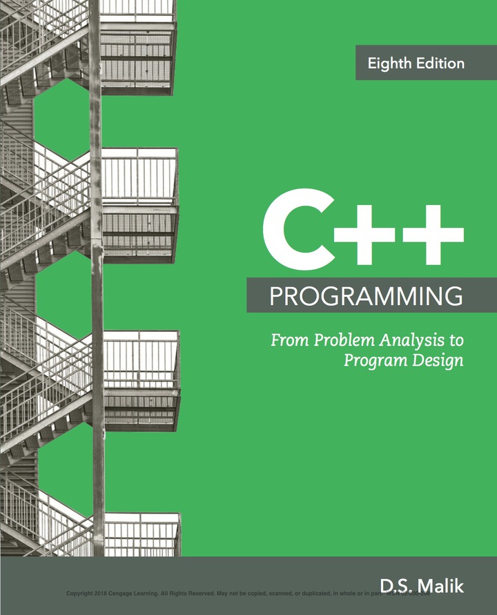 [EBOOK] C++ Programming: From Problem Analysis to Program Design